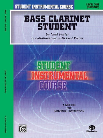 Student Instrumental Course: Bass Clarinet Student Book 1