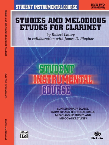 Student Instrumental Course: Studies and Melodious Etudes for Clarinet Book 2