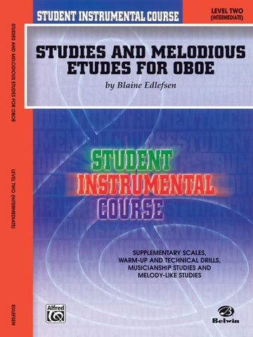 Student Instrumental Course: Studies and Melodious Etudes for Oboe Book 2