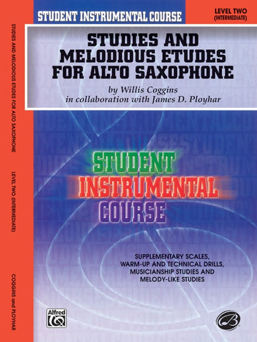Student Instrumental Course: Studies and Melodious Etudes for Alto Saxophone Book 2