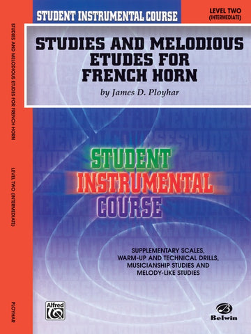 Student Instrumental Course: Studies and Melodious Etudes for French Horn Book 2