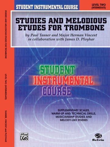 Student Instrumental Course: Studies and Melodious Etudes for Trombone Book 2