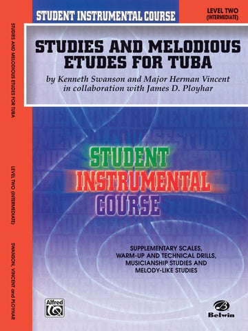 Student Instrumental Course: Studies and Melodious Etudes for Tuba Book 2