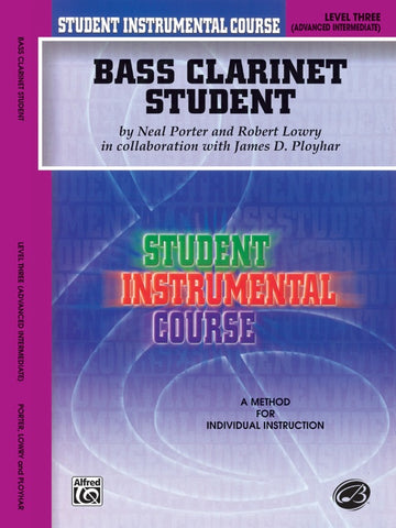 Student Instrumental Course: Bass Clarinet Student Book 3