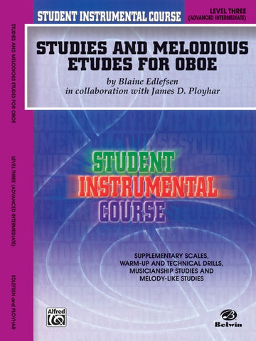 Student Instrumental Course: Studies and Melodious Etudes for Oboe Book 3