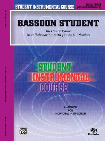 Student Instrumental Course: Bassoon Student Book 3