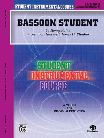 Student Instrumental Course: Bassoon Student Book 3