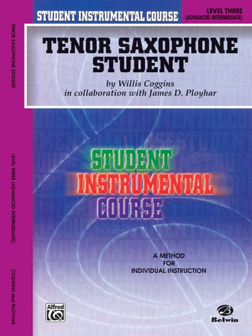 Student Instrumental Course: Tenor Saxophone Student Book 3