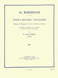 Vingt-Quatre Vocalises for Trumpet - Bordogni
