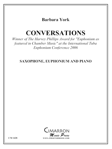 Conversations for Saxophone, Euphonium, and Piano - York