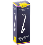 Vandoren Traditional Bass Clarinet Reeds, 5-Pack