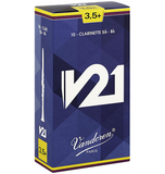 Vandoren V21 Bb Clarinet Reeds, 10-Pack
