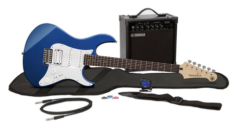 Yamaha GIGMAKEREGBLUE Gigmaker Metallic Dark Blue Electric Guitar Bundle Pack