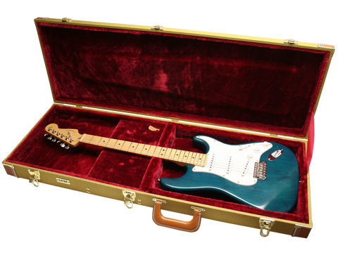Gator Cases Tweed Deluxe Wood Electric Guitar Case