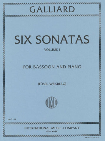 Six Sonatas for Bassoon & Piano: Volume I - Galliard