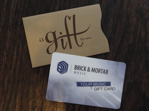 Brick & Mortar Music Gift Card