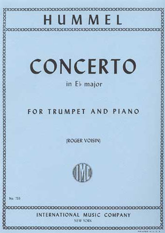 Concerto in E Flat Major for Trumpet & Piano - Hummel