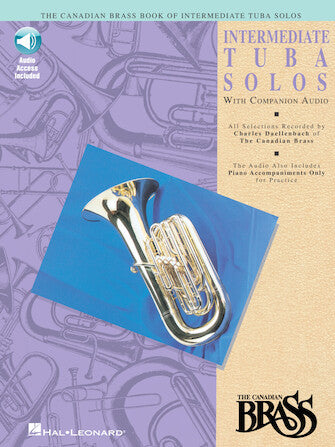 Canadian Brass Book of Intermediate Tuba Solos, Book & CD