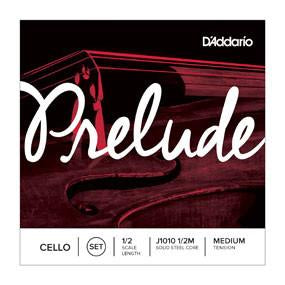 D'Addario Prelude Cello String Set, Medium Tension