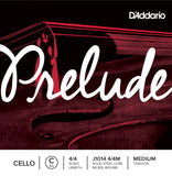 D'Addario Prelude Cello C String, Medium Tension