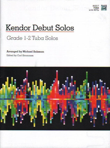 Kendor Debut Solos for Tuba Solo, Grade 1-2