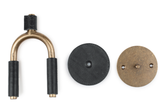 Levy's Leathers Brass Forged Guitar Hanger with Vegan Leather