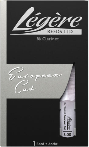 Légère European Cut Synthetic Bb Clarinet Reed