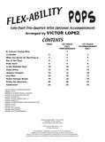 Flex-Ability: Pops Low Brass Solo/Duet/Trio/Quartet with Accompaniment - Lopez