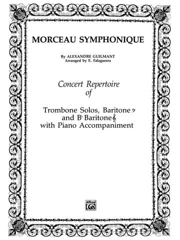 Morceau Symphonique for Trombone & Piano - Guilmant