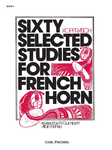 Sixty Selected Studies for Horn: Book 2 - Kopprasch
