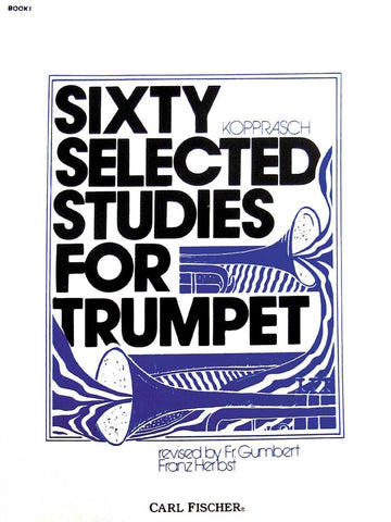 Sixty Selected Studies for Trumpet: Book 1 - Kopprasch