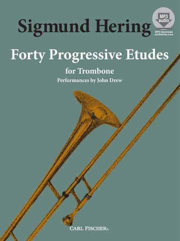 40 Progressive Etudes for Trombone - Hering