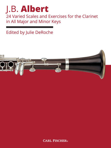 24 Varied Scales and Exercises for the Clarinet - Albert