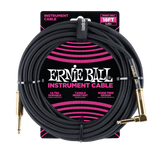 Ernie Ball Right Angle Braided Instrument Cables