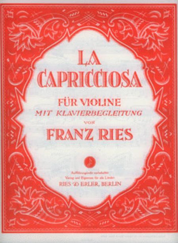La Capricciosa for Violin & Piano - Ries