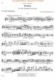 Sonata Op 29 for Alto Saxophone & Piano - Muczynski