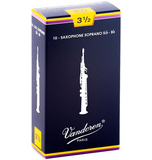 Vandoren Traditional Soprano Saxophone Reeds, 10-Pack