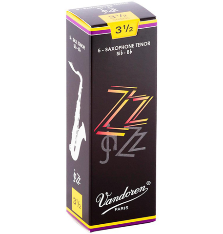 Vandoren ZZ Tenor Saxophone Reeds, 5-Pack