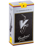 Vandoren V12 Alto Saxophone Reeds, 10-Pack