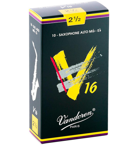 Vandoren V16 Alto Saxophone Reeds, 10-Pack