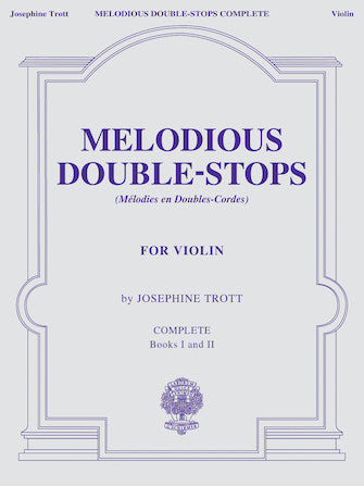 Melodious Double Stops for Violin - Trott