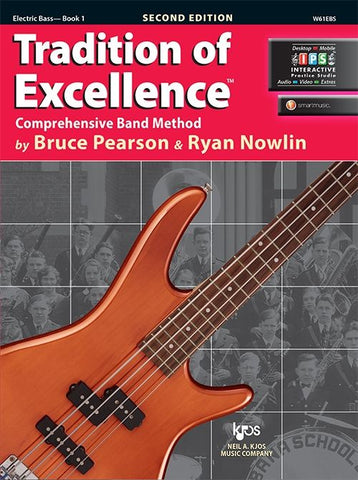 Tradition of Excellence Electric Bass Book 1