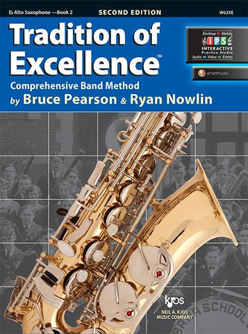Tradition of Excellence Alto Saxophone Book 2