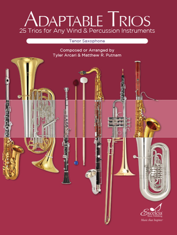 Adaptable Trios for Winds: Tenor Saxophone