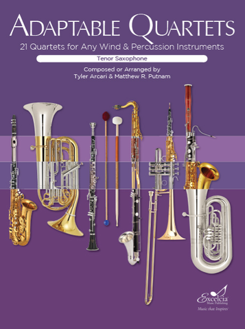 Adaptable Quartets for Winds: Tenor Saxophone