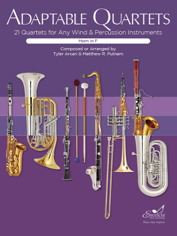 Adaptable Quartets for Winds: Horn in F