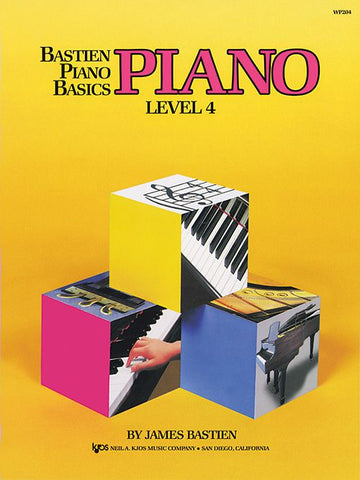 Bastien Piano Basics Level 4 Book