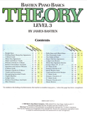 Bastien Piano Basics Theory Level 3 Book
