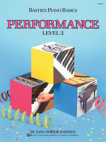Bastien Piano Basics Performance Level 2 Book