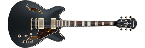 Ibanez AS73GBKF Artcore Series Black Flat Semi Hollow Electric Guitar